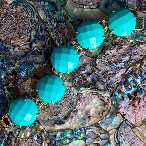 EUC Kendra Scott Cassie in Teal Magnesite